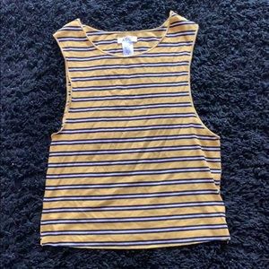 stripped tank top